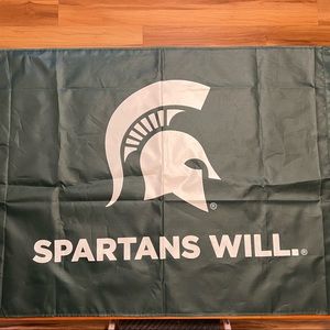 Michigan State Spartans Banner Flag (24”x36”)